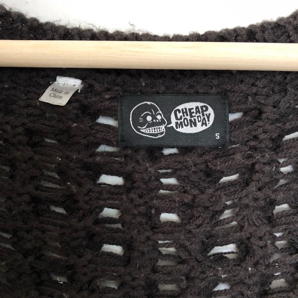 Cheap Monday • Dark gray sweater/cardigan - Picture 5 of 8